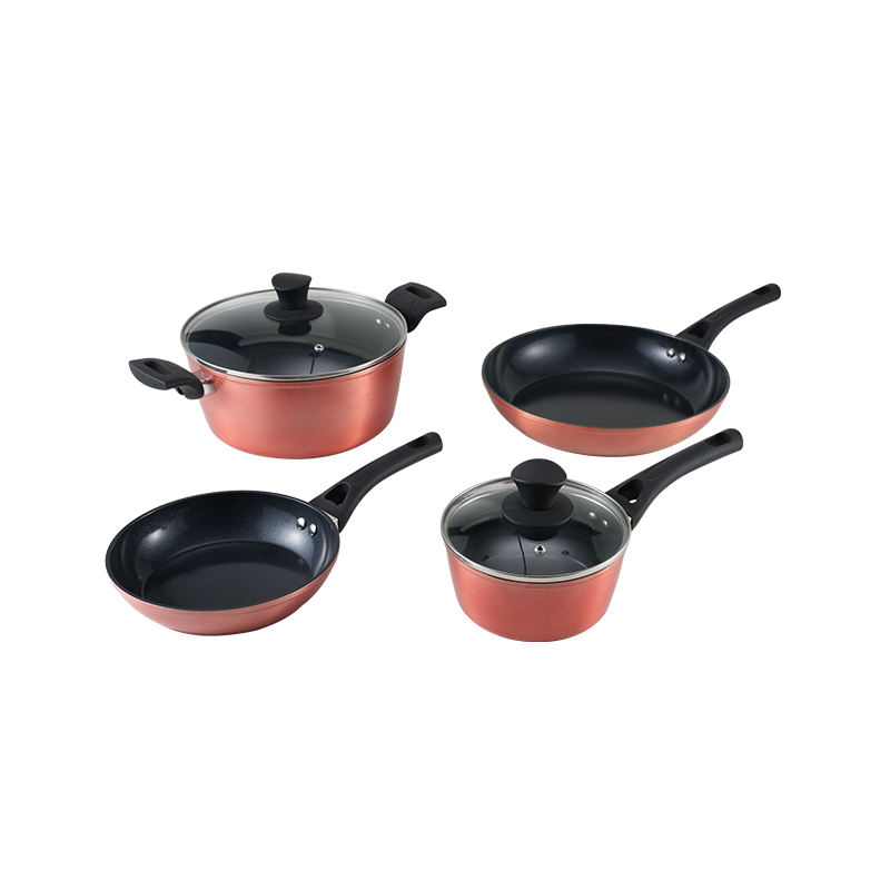 مجموعة أدوات طبخ عصرية غير عصا WT-CS006